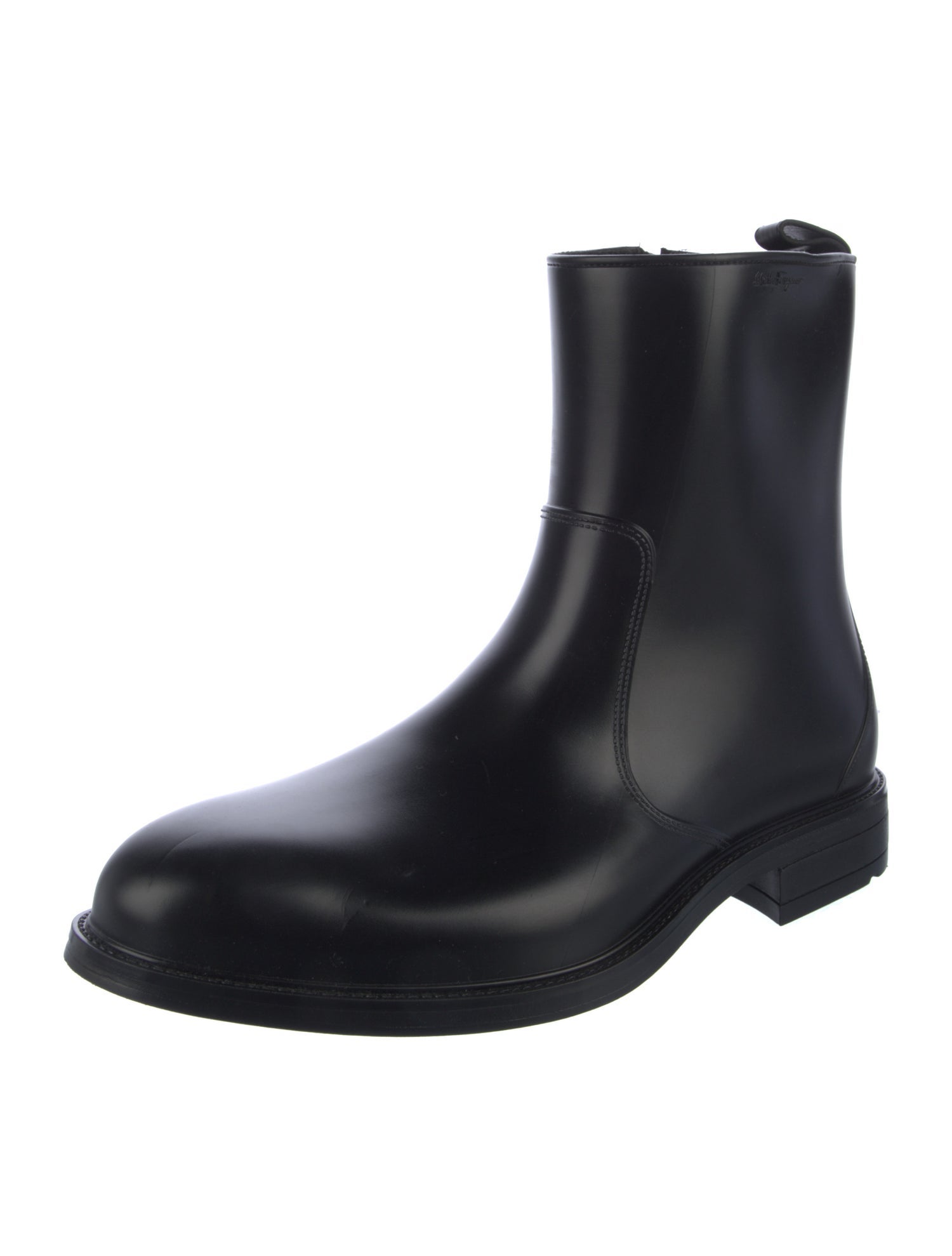 Salvatore Ferragamo Rubber Rain Boots