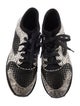 Salvatore Ferragamo Embossed Leather Printed Sneakers