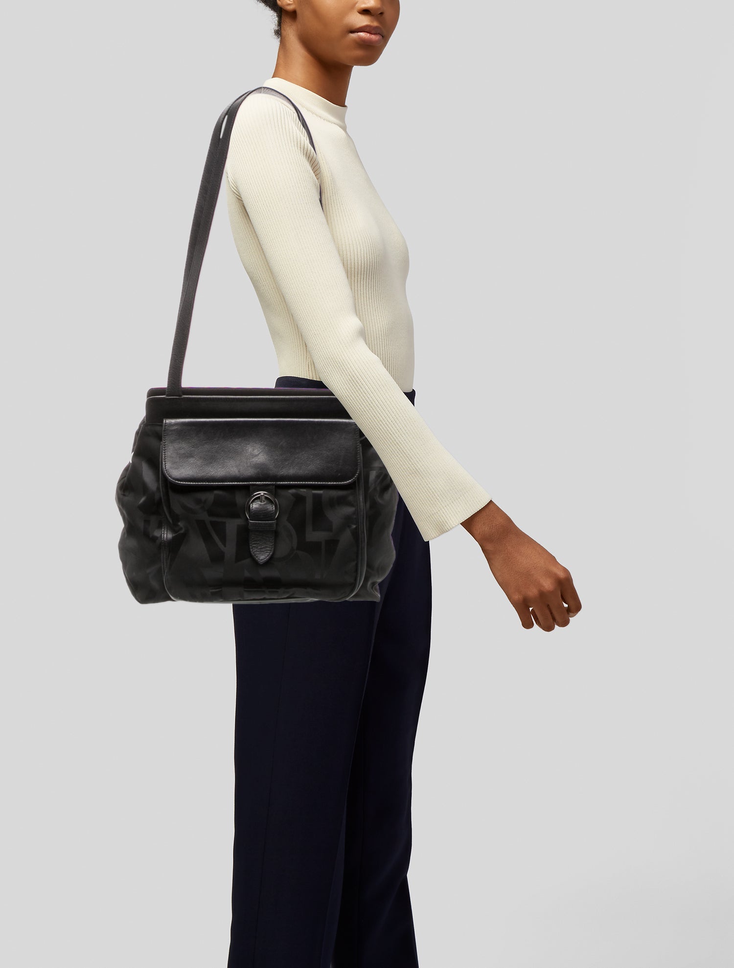 Salvatore Ferragamo Leather Shoulder Bag
