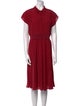 Salvatore Ferragamo Silk Midi Length Dress