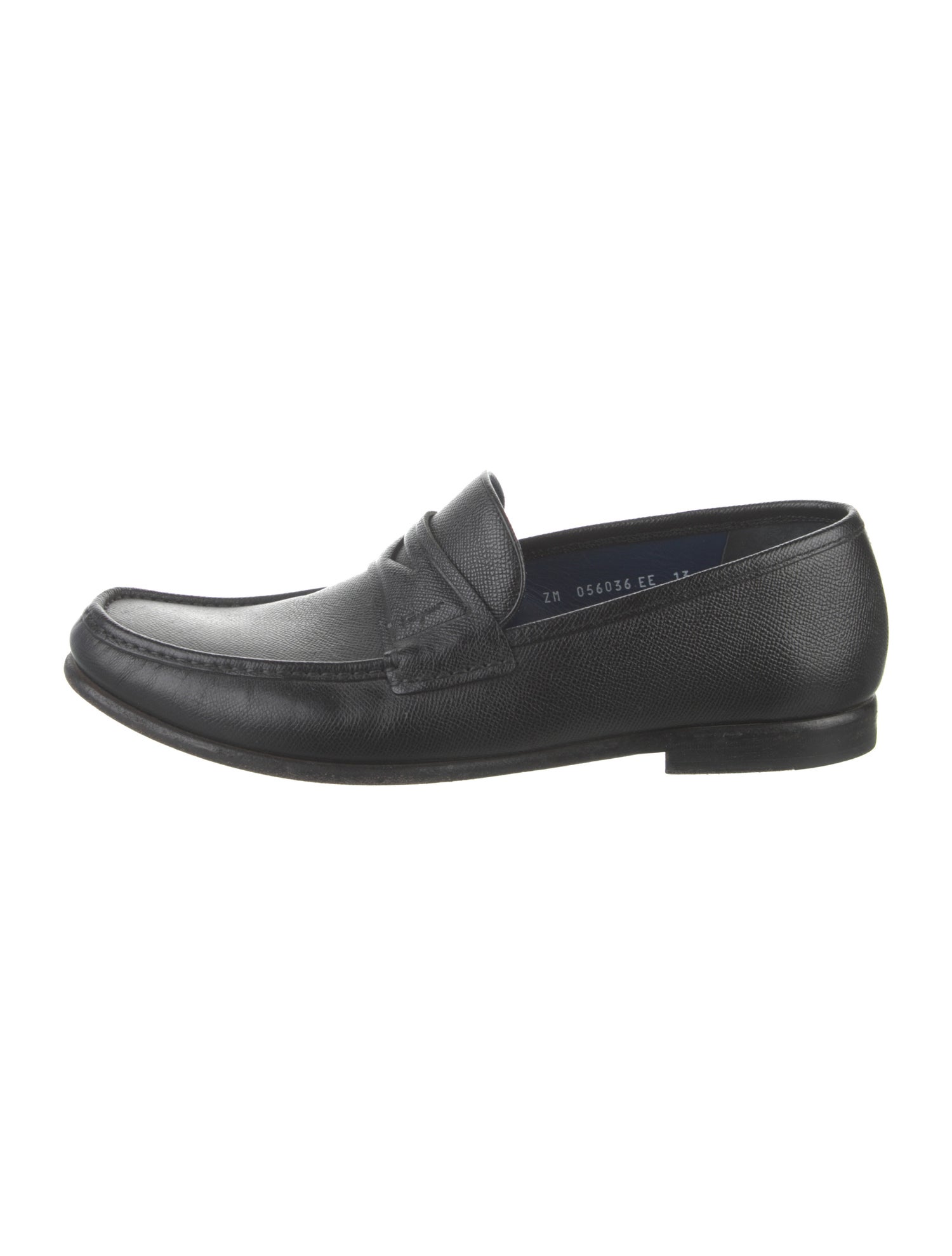 Salvatore Ferragamo Horsebit Accent Leather Dress Loafers