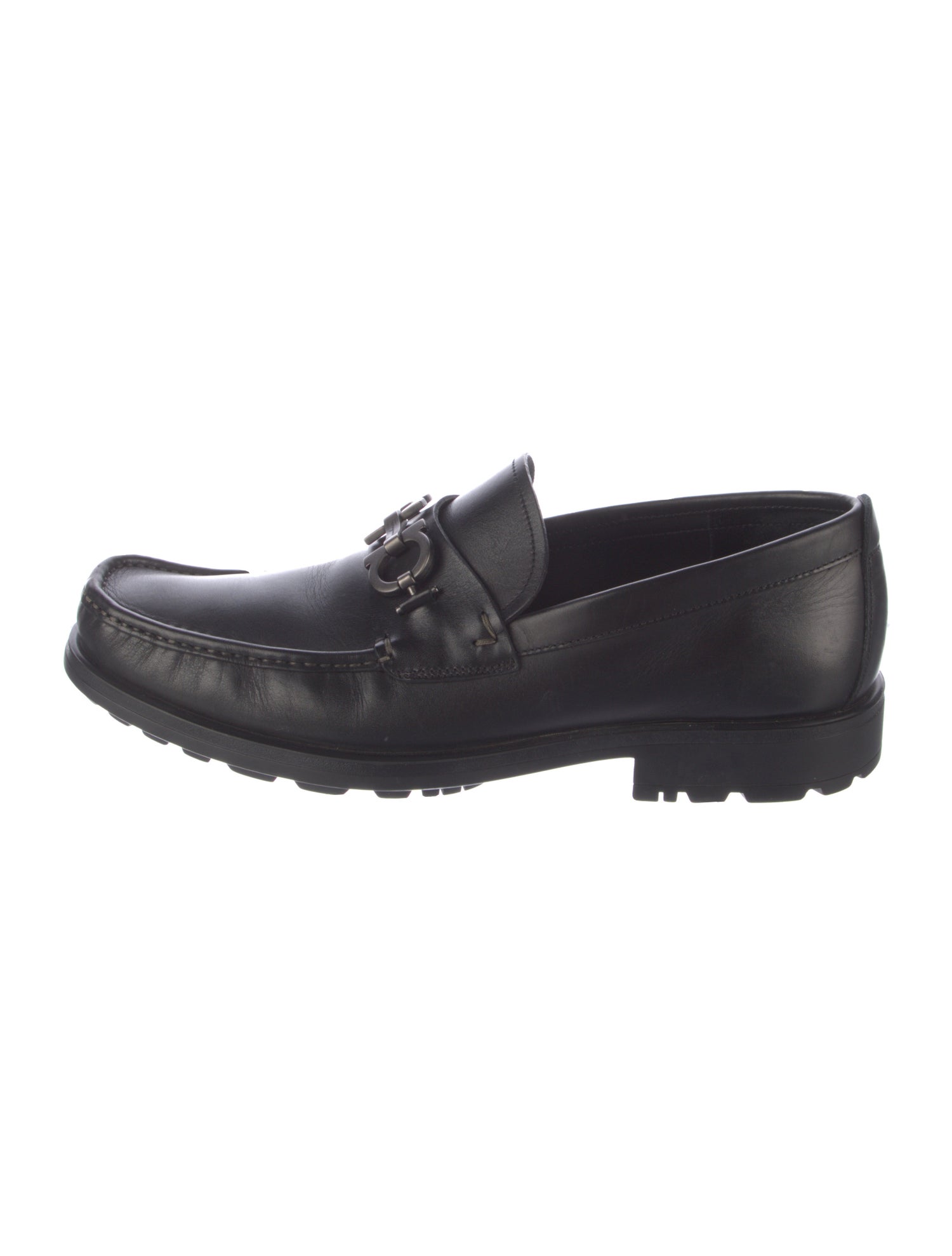Salvatore Ferragamo Leather Dress Loafers