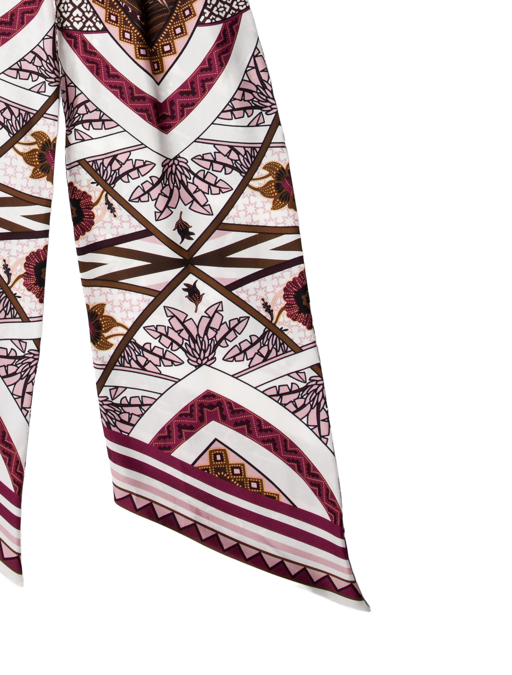 Salvatore Ferragamo Silk Printed Scarf