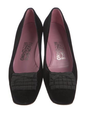 Salvatore Ferragamo Suede Flats