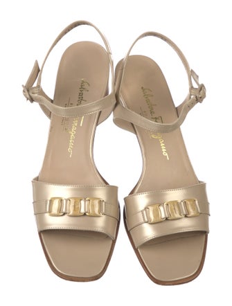 Salvatore Ferragamo Leather Sandals
