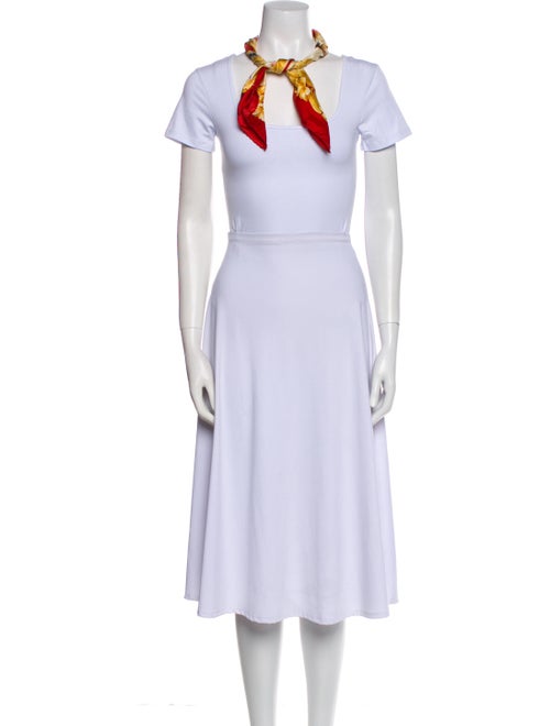 Salvatore Ferragamo Silk Printed Scarf