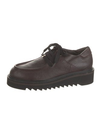 Salvatore Ferragamo Leather Oxfords