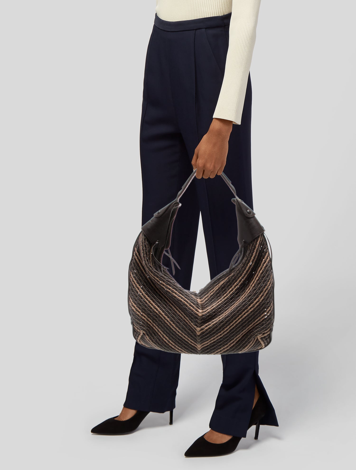 Salvatore Ferragamo Leather Shoulder Bag