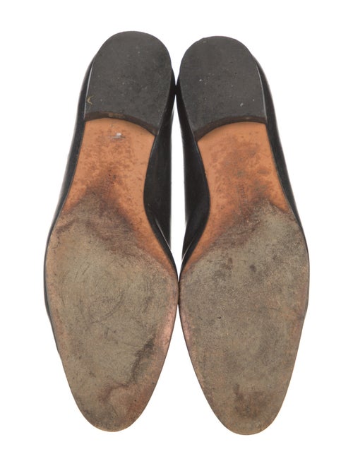 Salvatore Ferragamo Vara Bow Accent Leather Flats