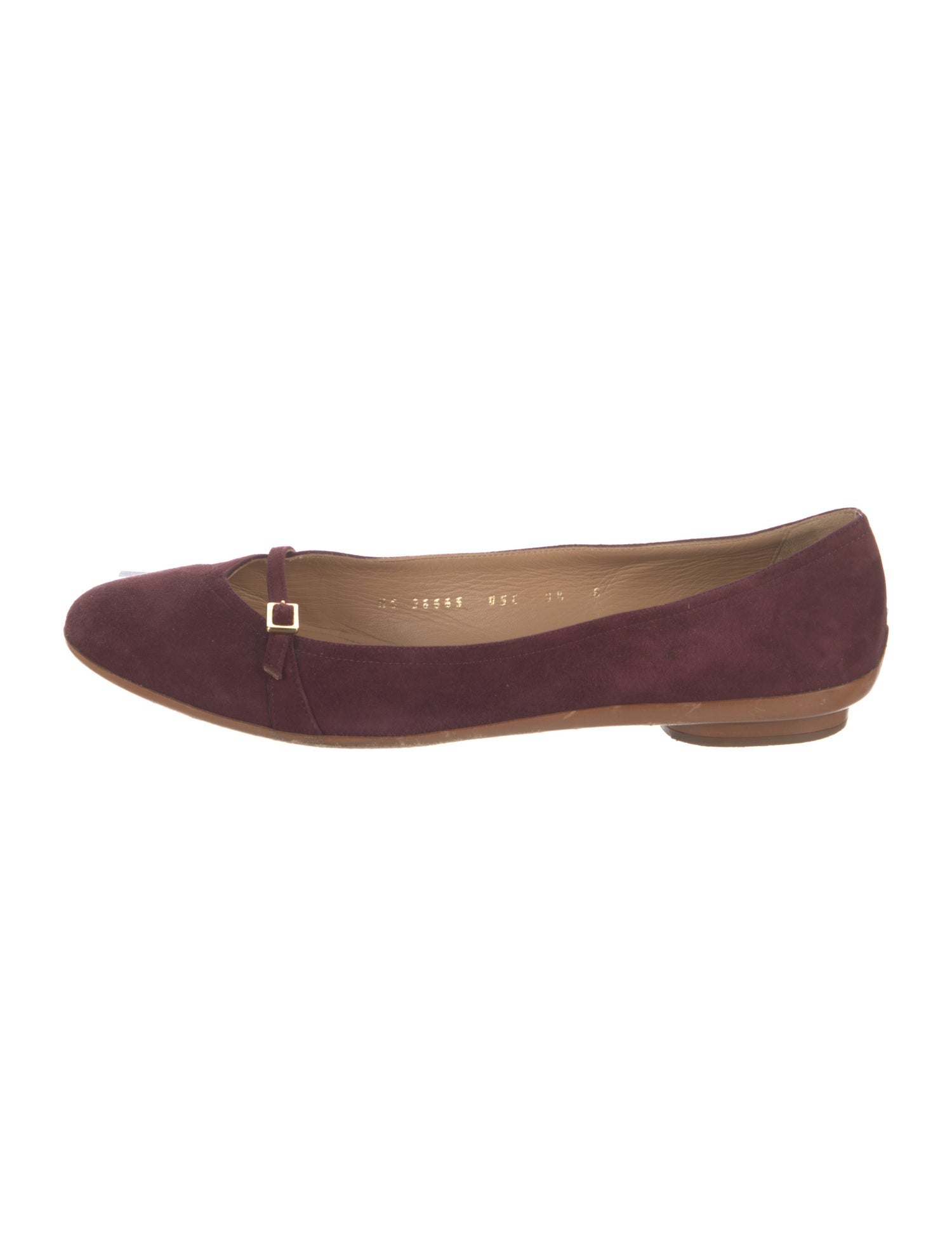 Salvatore Ferragamo Suede Ballet Flats