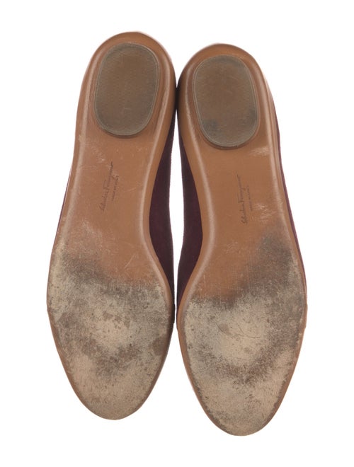 Salvatore Ferragamo Suede Ballet Flats