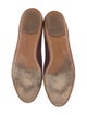 Salvatore Ferragamo Suede Ballet Flats