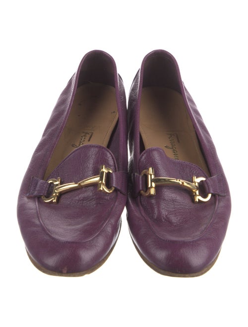 Salvatore Ferragamo Leather Loafers