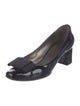 Salvatore Ferragamo Vara Bow Accent Patent Leather Pumps