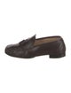 Salvatore Ferragamo Horsebit Accent Leather Dress Loafers