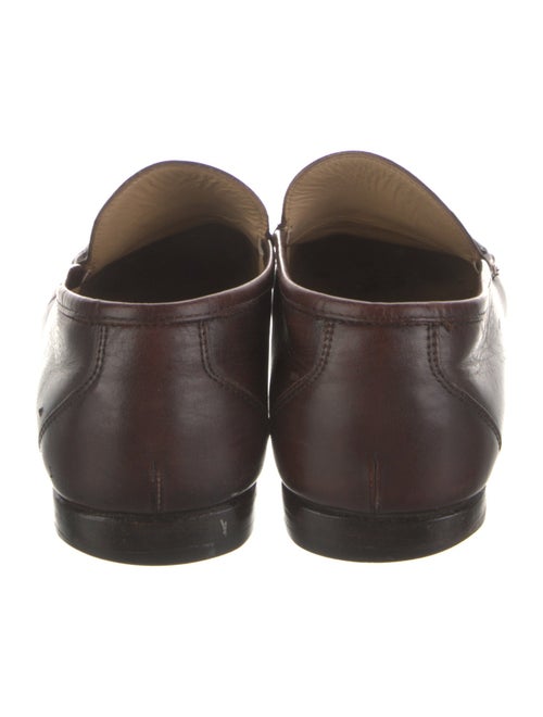 Salvatore Ferragamo Horsebit Accent Leather Dress Loafers