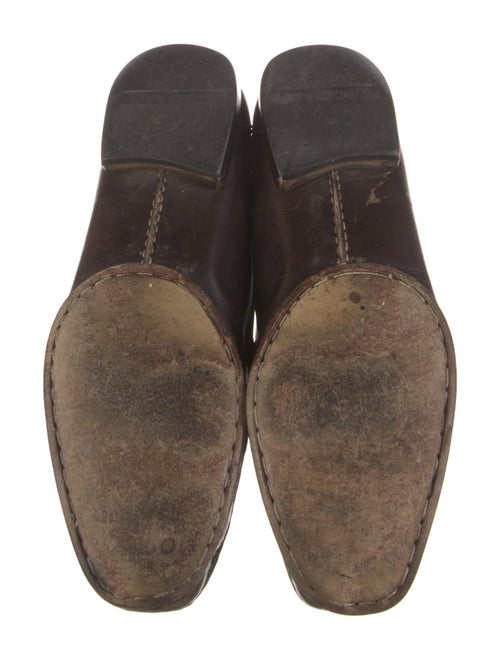 Salvatore Ferragamo Horsebit Accent Leather Dress Loafers