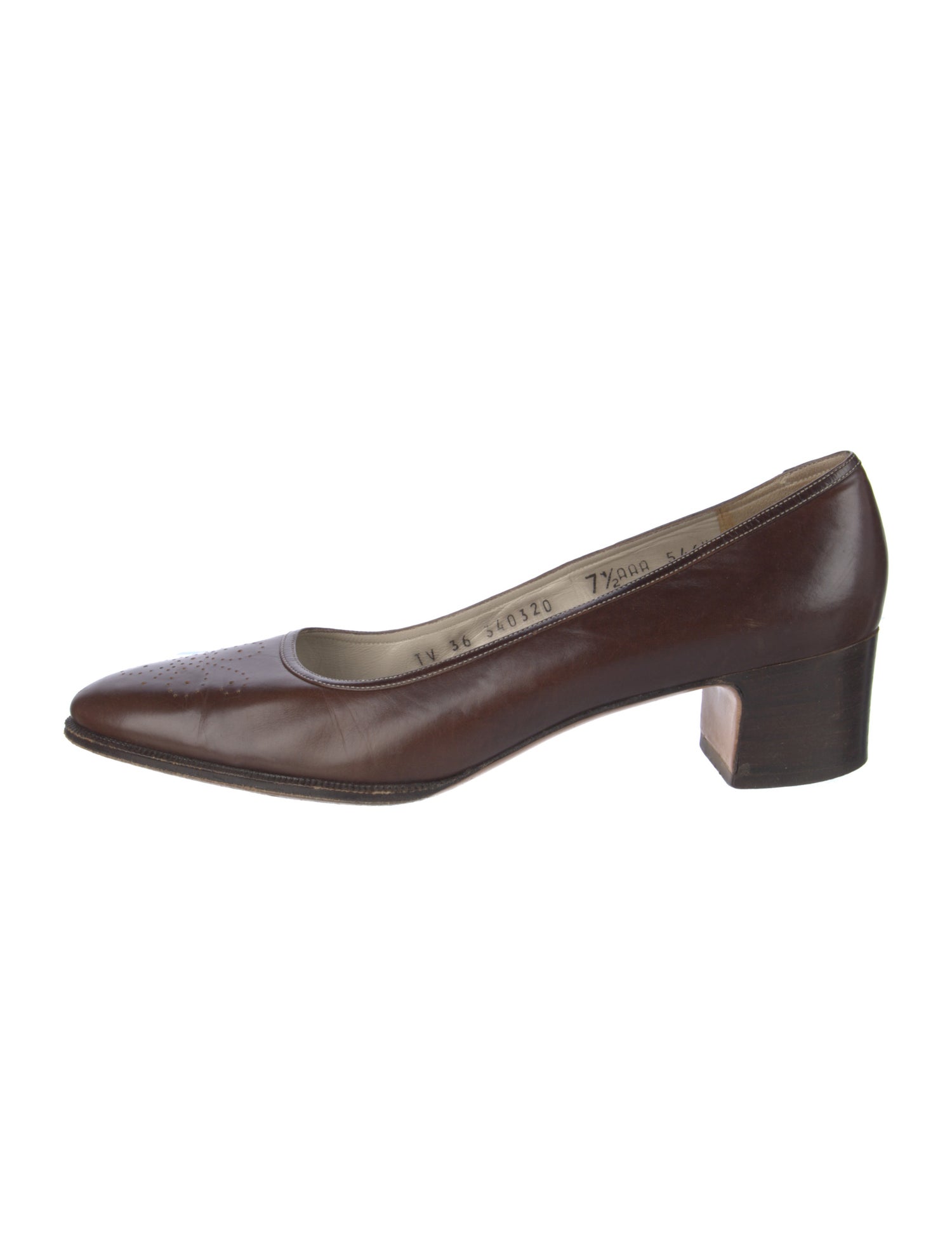 Salvatore Ferragamo Leather Pumps