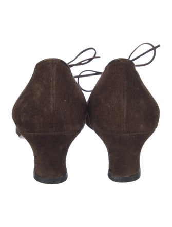 Salvatore Ferragamo Suede Pumps