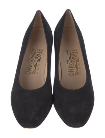 Salvatore Ferragamo Suede Pumps