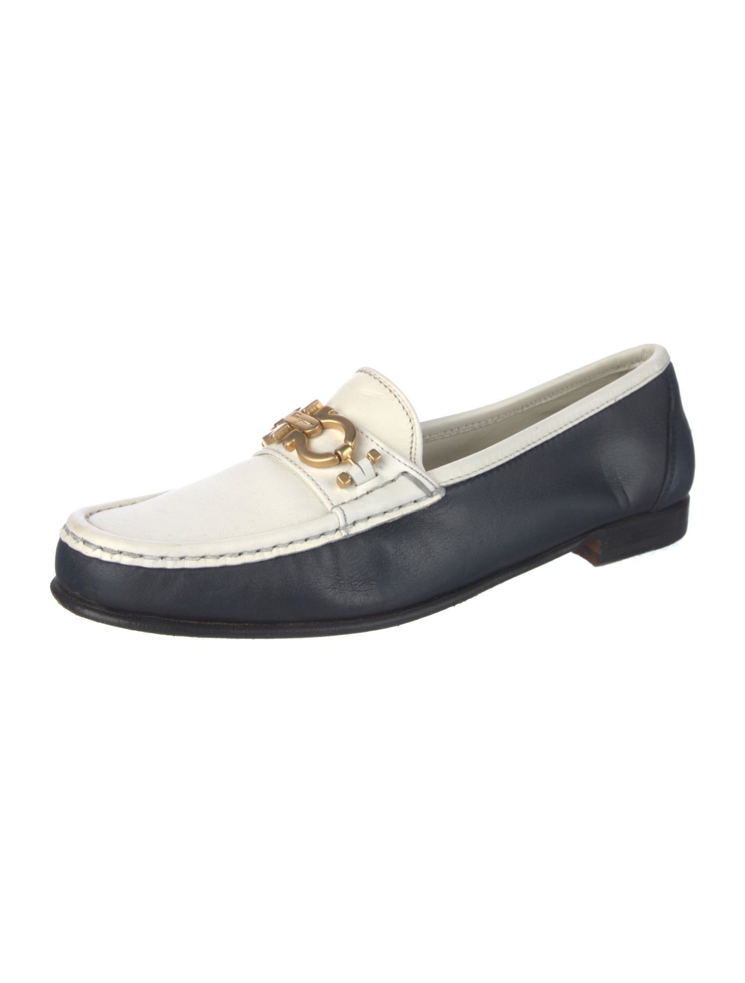Salvatore Ferragamo Leather Loafers