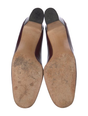 Salvatore Ferragamo Vara Bow Accent Leather Pumps