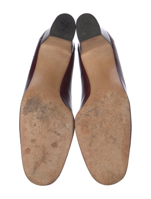 Salvatore Ferragamo Vara Bow Accent Leather Pumps