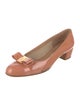 Salvatore Ferragamo Vara Bow Accent Patent Leather Pumps