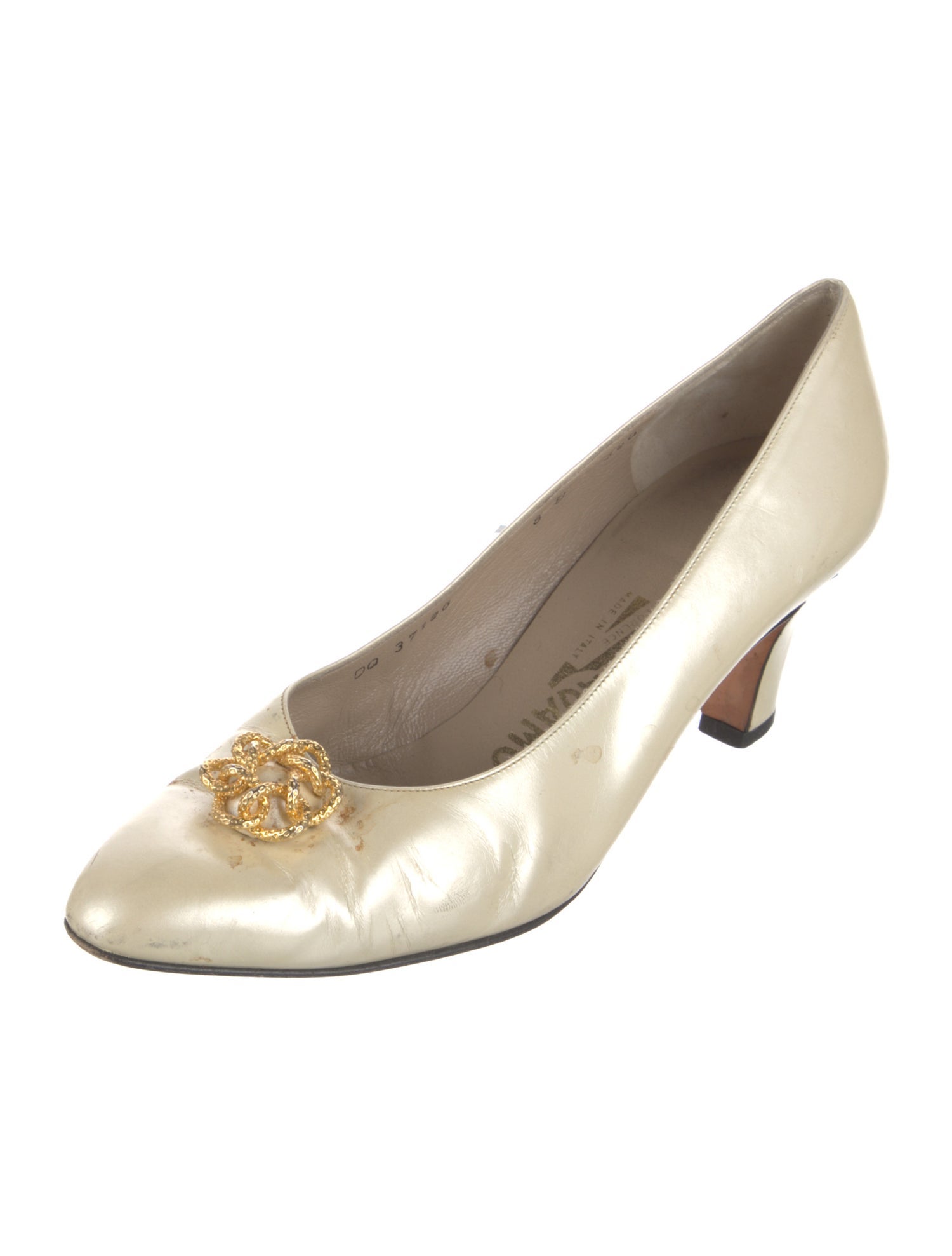 Salvatore Ferragamo Leather Pumps