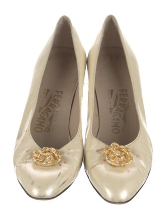Salvatore Ferragamo Leather Pumps