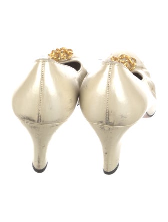 Salvatore Ferragamo Leather Pumps