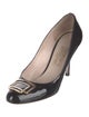 Salvatore Ferragamo Vara Bow Accent Patent Leather Pumps