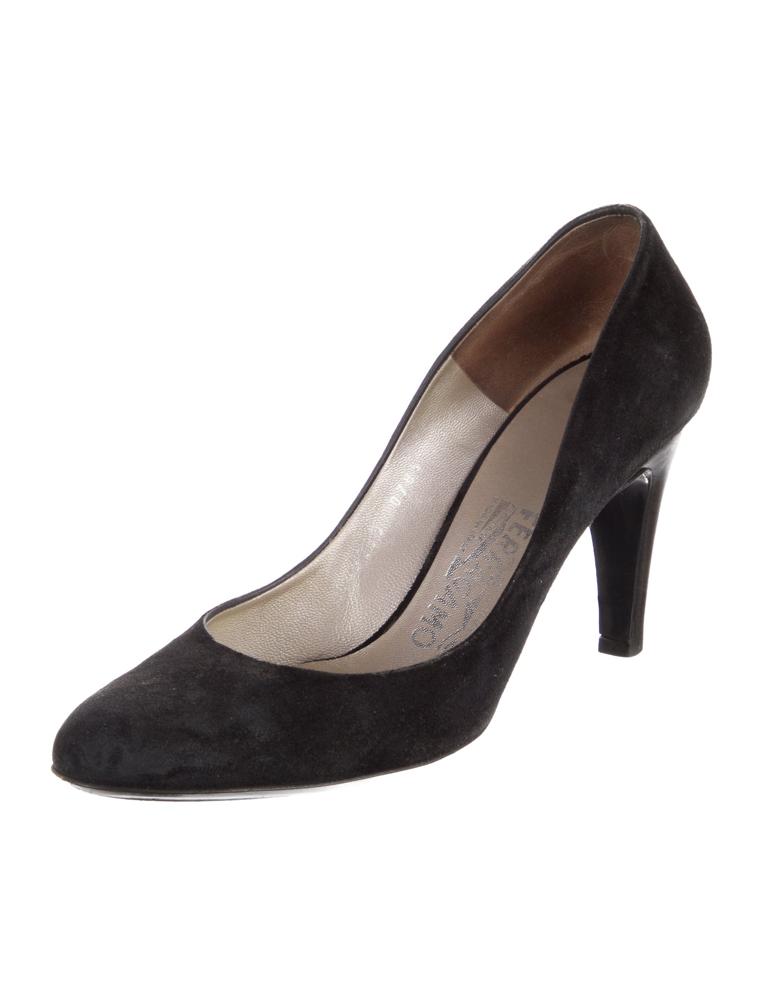 Salvatore Ferragamo Suede Pumps