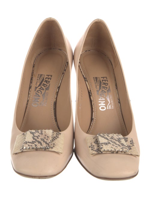 Salvatore Ferragamo Leather Pumps