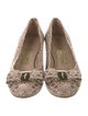 Salvatore Ferragamo Vara Bow Accent Leather Pumps