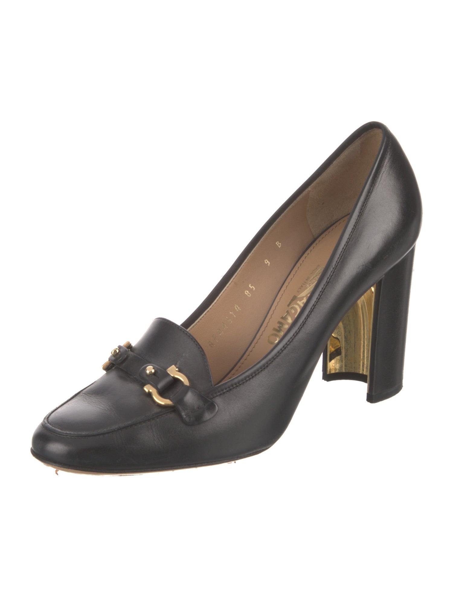Salvatore Ferragamo Leather Pumps