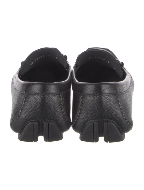 Salvatore Ferragamo Gancini Logo Leather Drivers