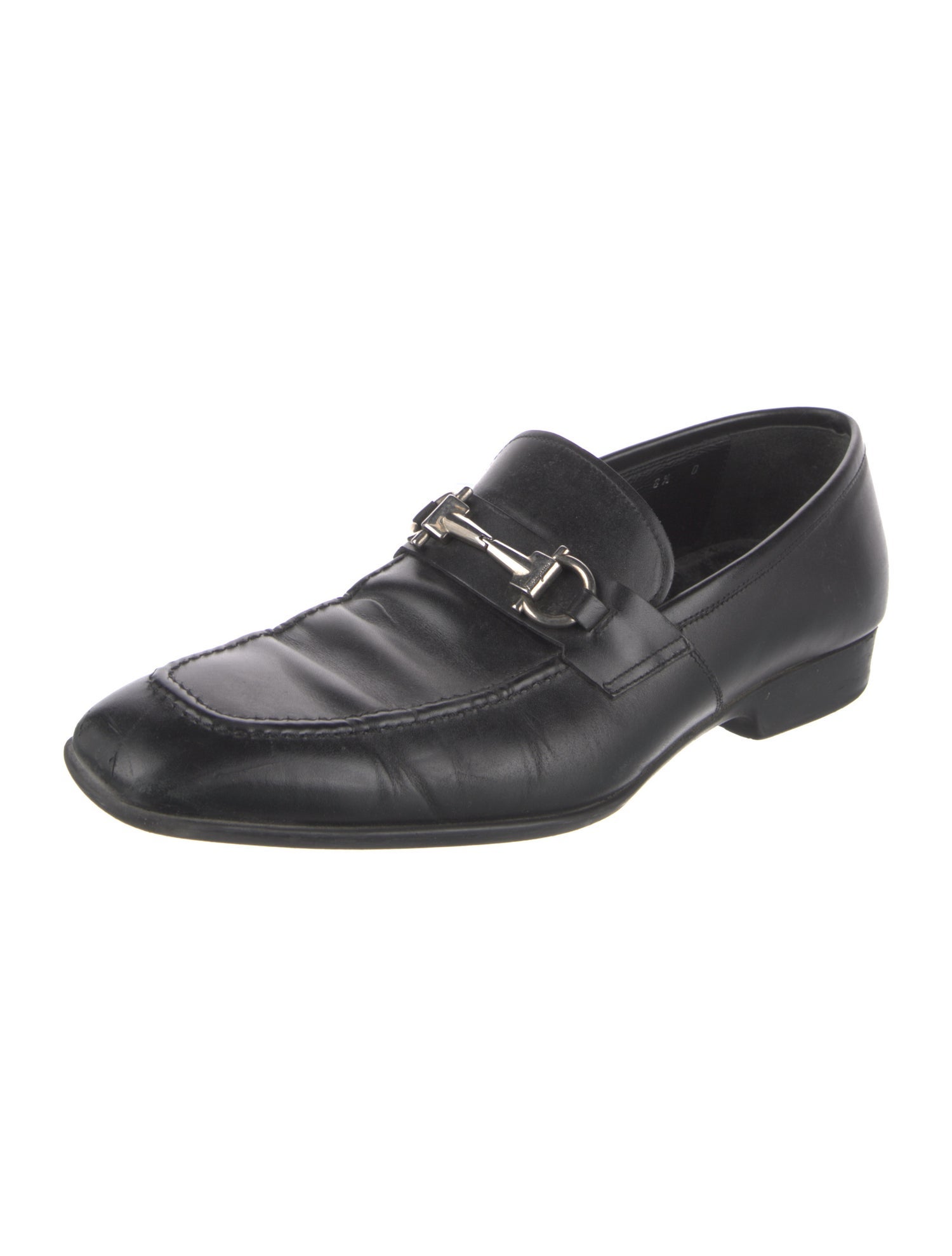 Salvatore Ferragamo Leather Dress Loafers