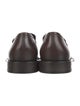 Salvatore Ferragamo Leather Monk Straps
