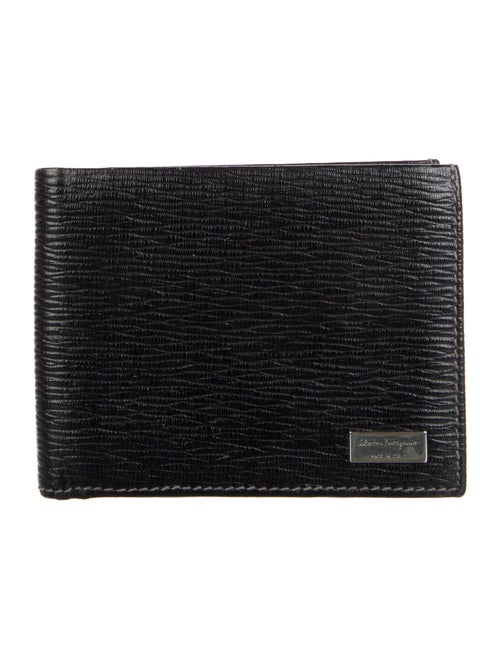 Salvatore Ferragamo Leather Printed Bifold Wallet