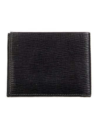Salvatore Ferragamo Leather Printed Bifold Wallet