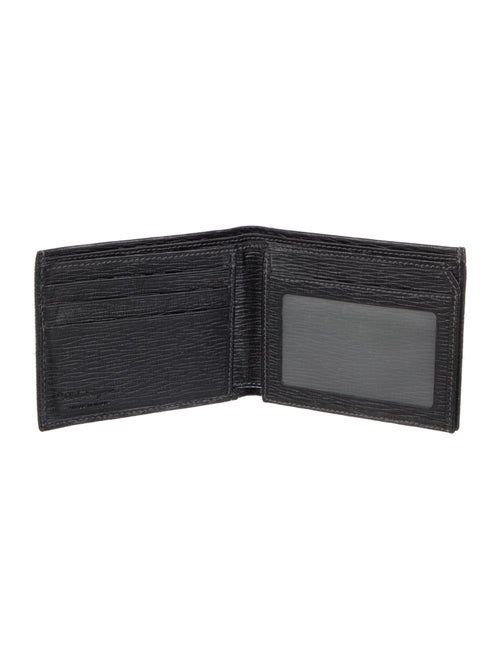Salvatore Ferragamo Leather Printed Bifold Wallet