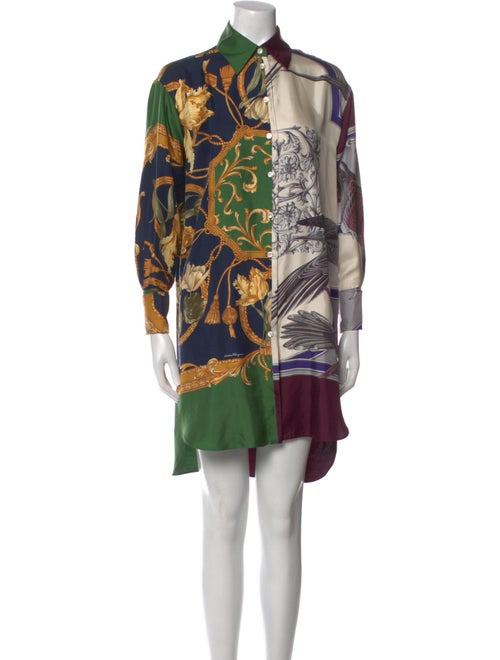 Salvatore Ferragamo Silk Mini Dress