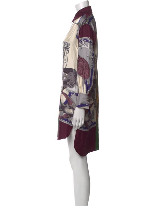 Salvatore Ferragamo Silk Mini Dress