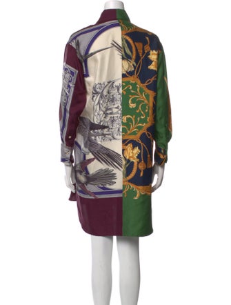 Salvatore Ferragamo Silk Mini Dress