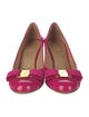Salvatore Ferragamo Vara Bow Accent Patent Leather Pumps