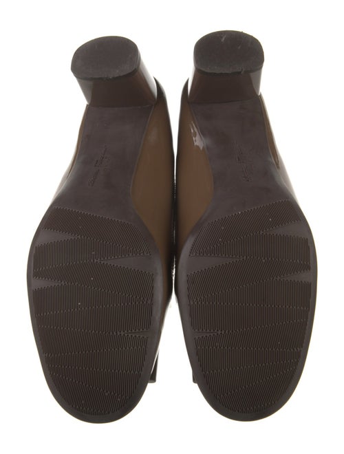 Salvatore Ferragamo Vara Bow Accent Patent Leather Flats