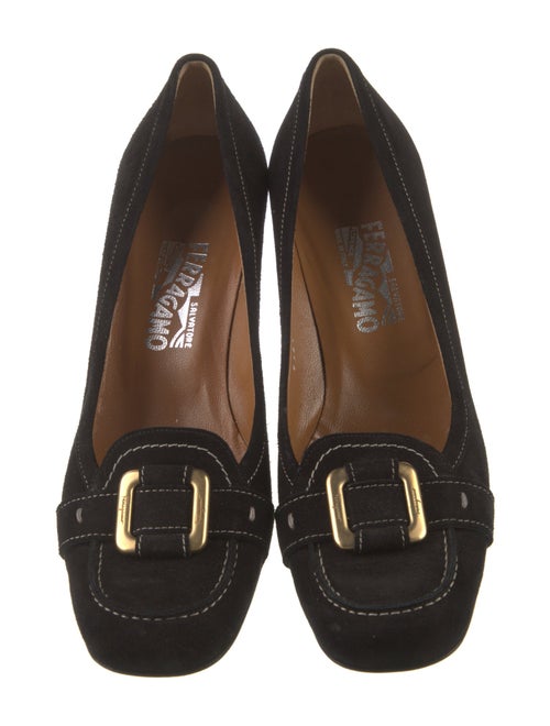 Salvatore Ferragamo Suede Pumps