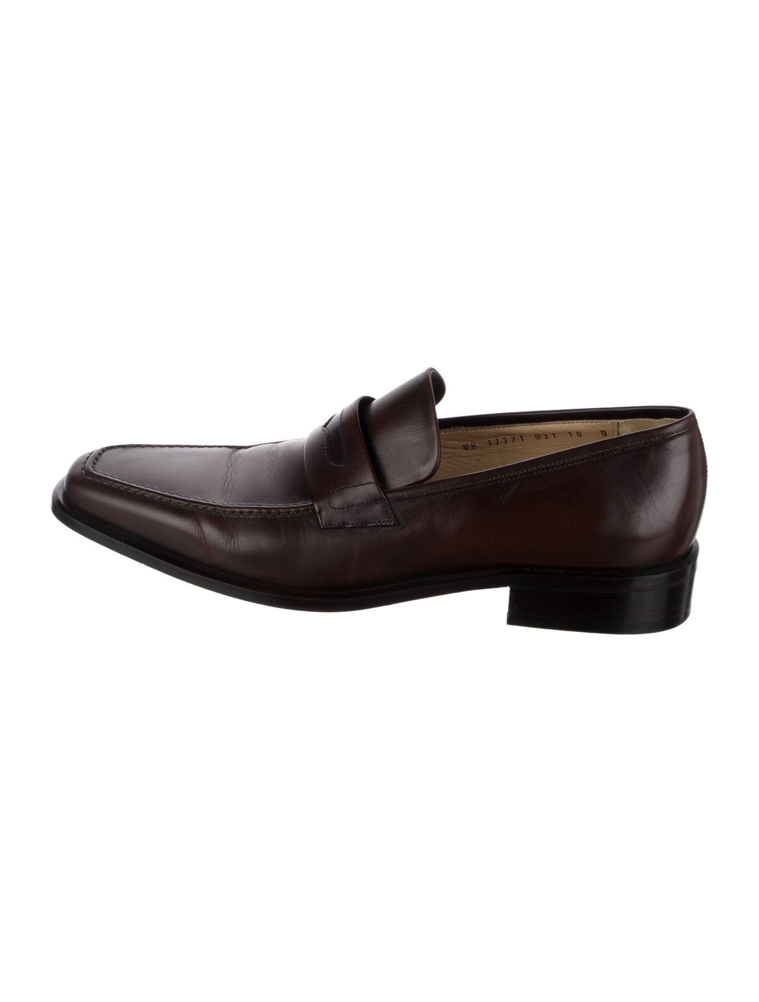 Salvatore Ferragamo Leather Dress Loafers