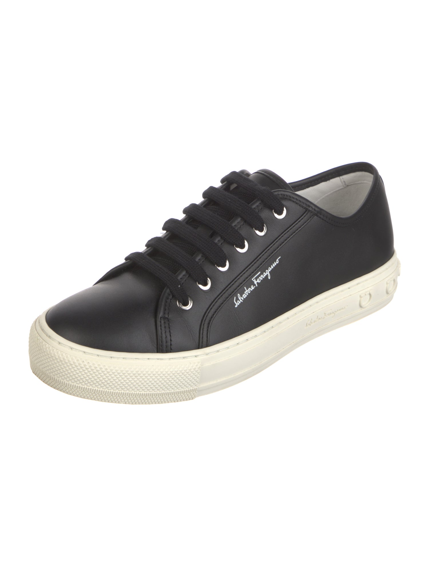 Salvatore Ferragamo Leather Sneakers